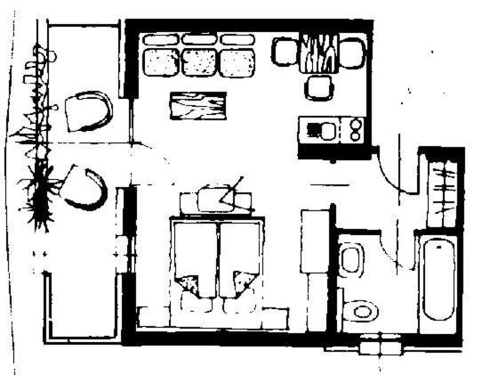 Unterwirt Apartment Bad Kleinkirchheim Ruang foto